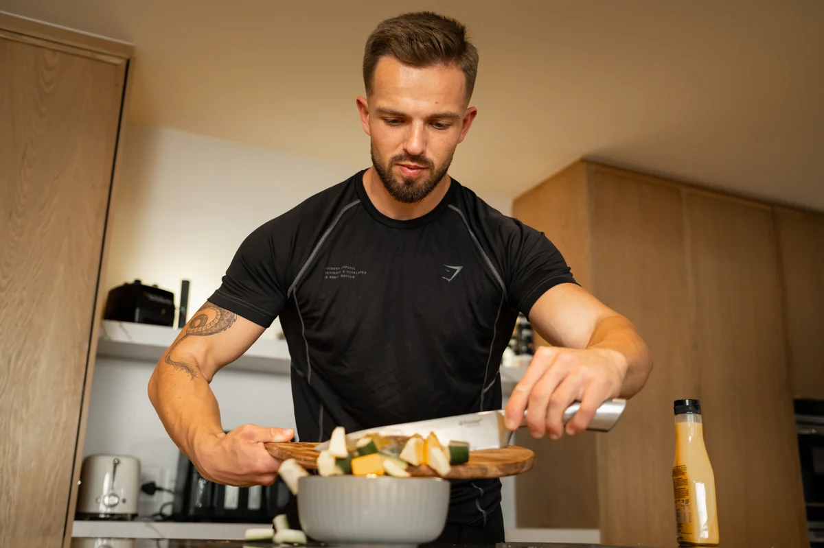 Tim Rabitz beim Training